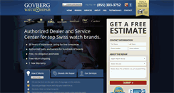 Desktop Screenshot of govbergwatchrepair.com