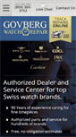 Mobile Screenshot of govbergwatchrepair.com
